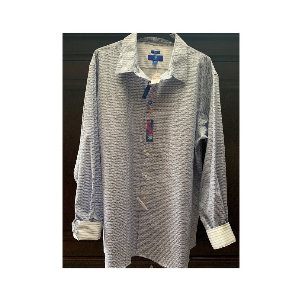 Men’s Warehouse Egara dress shirt. New! 3XL Tall